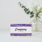 Middenband - Fractal Abstract 061012a Visitekaartje (Staand voorkant)