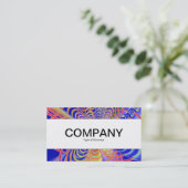 Middenband - Fractal Abstract 061012d Visitekaartje (Staand voorkant)