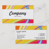 Middenband - Fractal Abstract 061012e Visitekaartje (Voorkant / Achterkant)