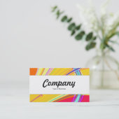 Middenband - Fractal Abstract 061012e Visitekaartje (Staand voorkant)