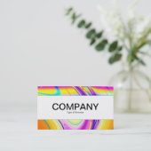 Middenband - Fractal Abstract 061012f Visitekaartje (Staand voorkant)