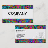 Middenband - Fractal Abstract 191111a Visitekaartje (Voorkant / Achterkant)