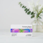 Middenband - Fractale ventilator Visitekaartje (Staand voorkant)