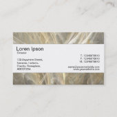 Middenband - fractale vlam visitekaartje (Achterkant)