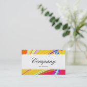 Middenband (gesmede) - Fractal Abstract 061012e Visitekaartje (Staand voorkant)