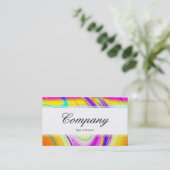 Middenband (gesmede) - Fractal Abstract 061012f Visitekaartje (Staand voorkant)