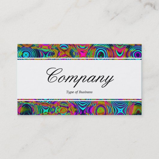 Middenband (gesmede) - Fractal Abstract 191111a Visitekaartje (Voorkant)