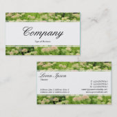 Middenband (gesmede) - Sedum (herfst Joy) Visitekaartje (Voorkant / Achterkant)