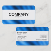 Middenband (gesneden) - Indigoverloop Visitekaartje (Voorkant / Achterkant)