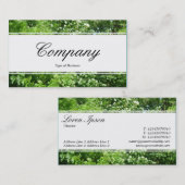 Middenband (gesneden) - script - Summer Breeze Visitekaartje (Voorkant / Achterkant)