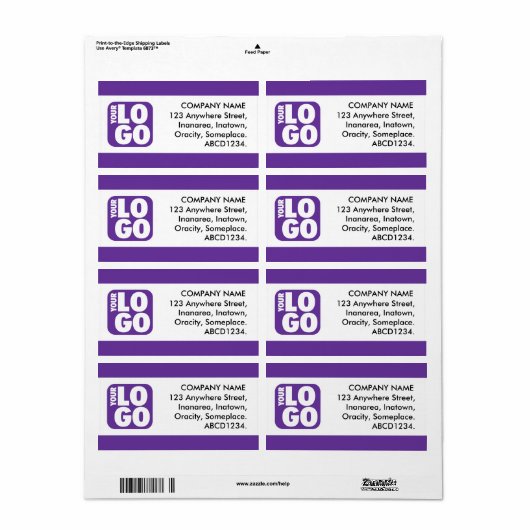 Middenband - Grafiek Etiket (Full Sheet)