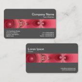 Middenband (grijs 70pc) - Fractal 03 Visitekaartje (Voorkant / Achterkant)