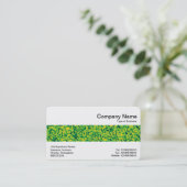 Middenband - groene onderdrukking visitekaartje (Staand voorkant)