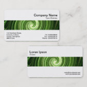 Middenband - Groene Vortex Visitekaartje (Voorkant / Achterkant)
