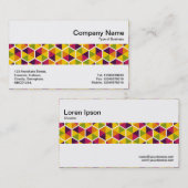 Middenband - Hexagonal Pattern 01 Visitekaartje (Voorkant / Achterkant)