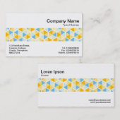 Middenband - Hexagonal Pattern 03 Visitekaartje (Voorkant / Achterkant)