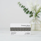Middenband - Honeycomb in perspectief (Warm) Visitekaartje (Staand voorkant)