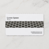 Middenband - Honeycomb in perspectief (Warm) Visitekaartje (Achterkant)