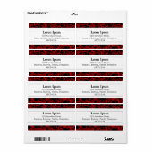 Middenband II - Belpatroon Etiket (Full Sheet)