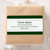 Middenband II - Donkergroen Etiket (Insitu)