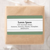 Middenband II - Groen zand Etiket (Insitu)