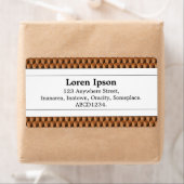 Middenband II - Houden Block Pattern Etiket (Insitu)