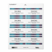 Middenband II - Jet Stream Etiket (Full Sheet)