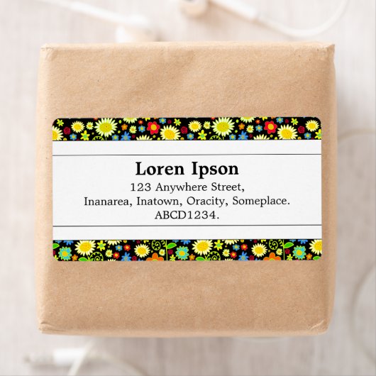 Middenband II - Lentbloemen Etiket (Insitu)