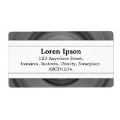 Middenband II - Wiel Etiket (Voorkant)