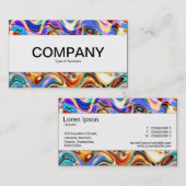 Middenband - Kleurenmix 02 Visitekaartje (Voorkant / Achterkant)