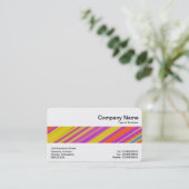 Middenband - kleurrijk Abstract Visitekaartje (Staand voorkant)