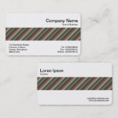 Middenband - Kleurstrepen Visitekaartje (Voorkant / Achterkant)