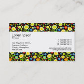 Middenband - Lentbloemen Visitekaartje (Achterkant)