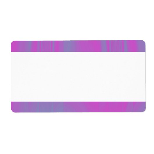Middenband - Magenta Streaks Etiket (Voorkant)