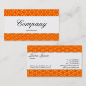 Middenband - Manuscript - Het Patroon van de Schaa Visitekaartje (Voorkant / Achterkant)