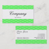 Middenband - Manuscript - Het Patroon van de Schaa Visitekaartje (Voorkant / Achterkant)