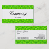 Middenband - Manuscript - Het Patroon van de Schaa Visitekaartje (Voorkant / Achterkant)