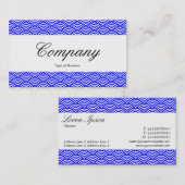 Middenband - Manuscript - Het Patroon van de Schaa Visitekaartje (Voorkant / Achterkant)