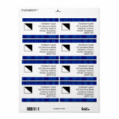 Middenband - Midnight Curtains Etiket (Full Sheet)