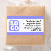 Middenband - pastblauw etiket (Insitu)