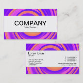 Middenband (rand) - Abstracte wervelkolom 250816 - Visitekaartje (Voorkant / Achterkant)