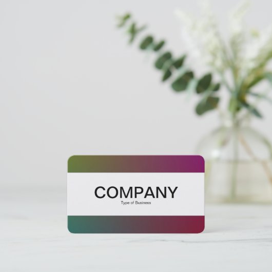 Middenband (rand) - Verloop Y,M,B,R, donker Visitekaartje (Staand voorkant)