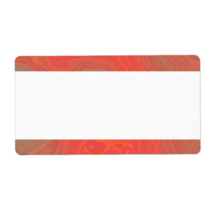 Middenband - Rode marmer Etiket