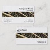 Middenband - schaafvulling visitekaartje (Voorkant / Achterkant)