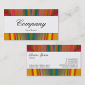 Middenband - script - Abstract Visitekaartje (Voorkant / Achterkant)