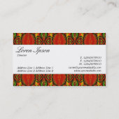 Middenband - script - Patroon Visitekaartje (Achterkant)