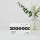 Middenband - Shards - Asanoha Pattern Visitekaartje (Staand voorkant)