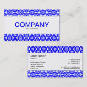 Middenband - Star Wheel - blauw Visitekaartje (Voorkant / Achterkant)