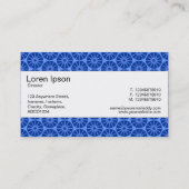 Middenband - Star Wheel - Shades of Blue Visitekaartje (Achterkant)