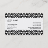 Middenband - Star Wheel - zwart Visitekaartje (Achterkant)